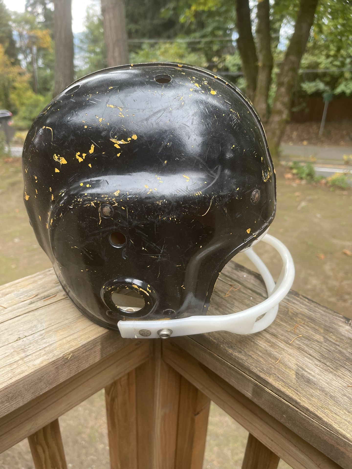 Vintage 1950s football helmet