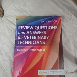 Review Questions and Answers For Veterinary Technicians