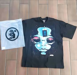 BLACK HELLSTAR TEE SIZE XL