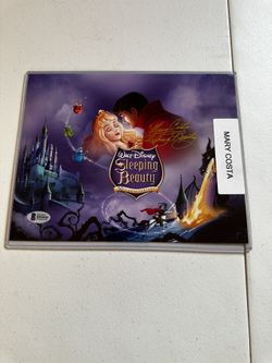 Walt Disney Sleeping Beauty 50th Anniversary Signed By Mary Acosta