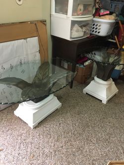 Glass tables