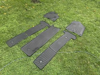 2021-2025 Toyota Sienna Rubber All Weather Floor Mats Full Set Passenger OEM