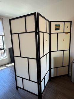 Ikea room divider 3 panel risor
