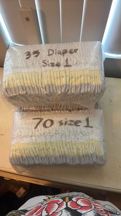 Diapers size 1