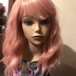 Lighter Pinkish Wig