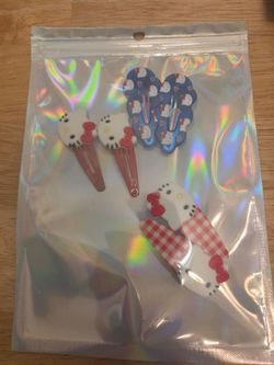 Hello Kitty Hair Clips