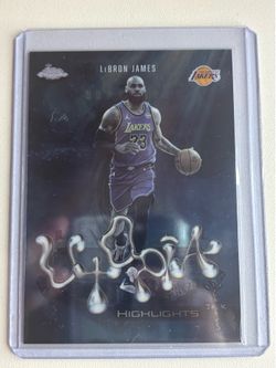 Topps Chrome Cactus Jack LeBron James Utopia