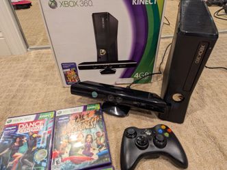 XBox 360 Kinect - 4 games