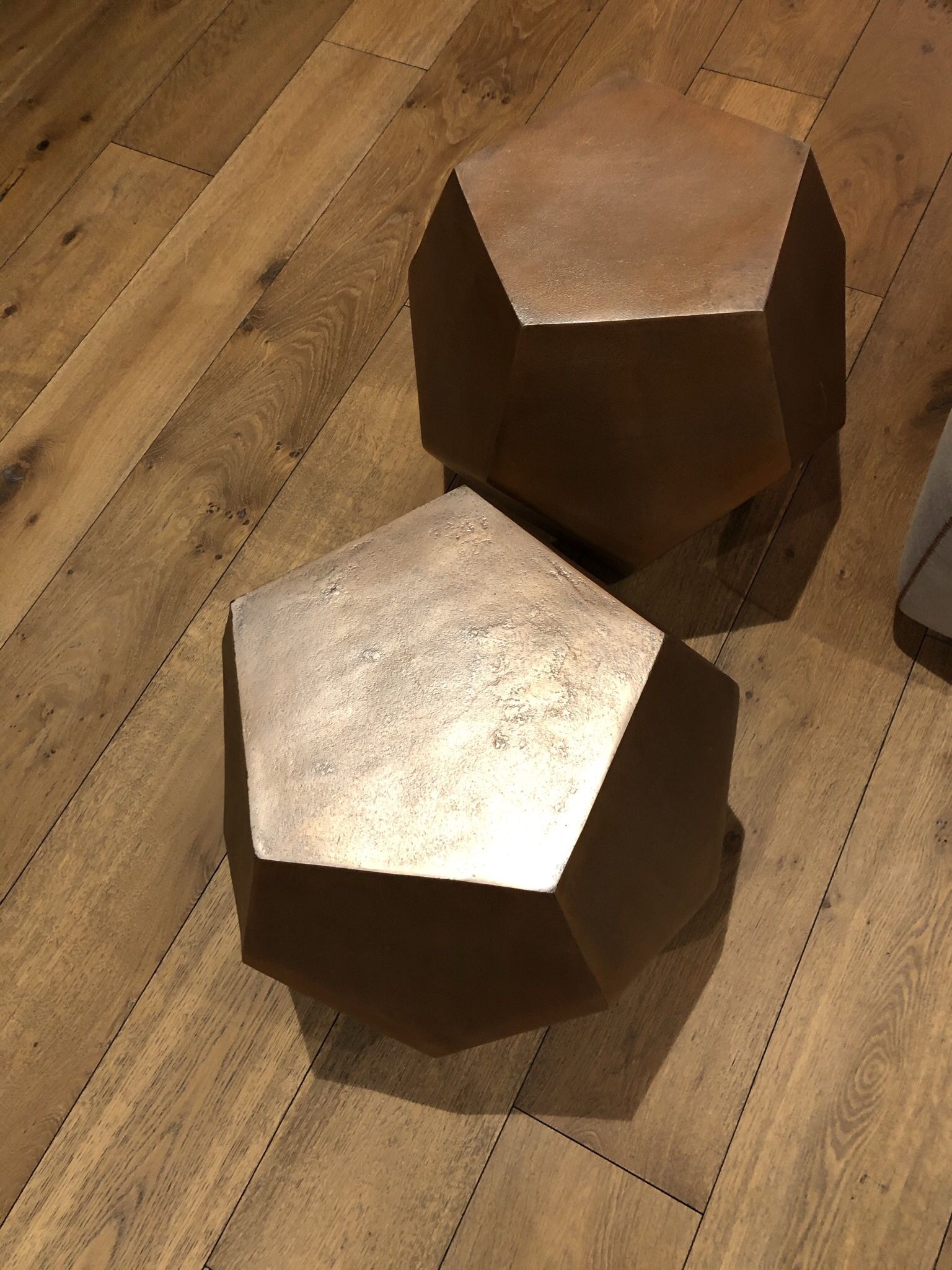 West Elm Side Table In Metallic for Sale in Los Angeles, CA OfferUp