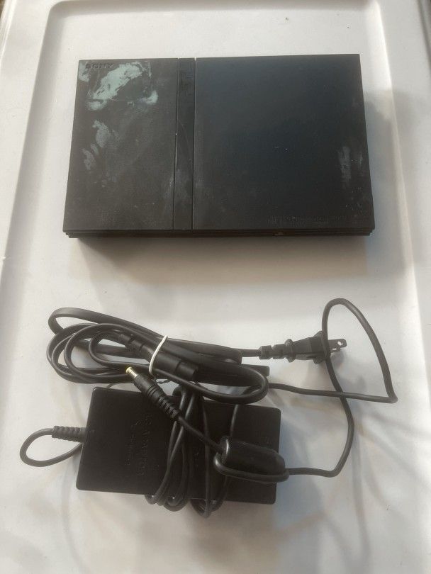 Original Slim PS2 With Controller And Power Cord