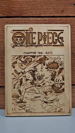 One Piece Wooden Portraits