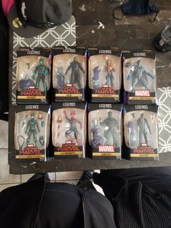 Marvel legends captain Marvel wave