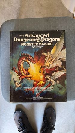 Official advanced dungeons and dragons monster manual