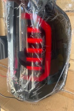 07-13 Chevy Silverado Smoke Black Full LED Tail Lights