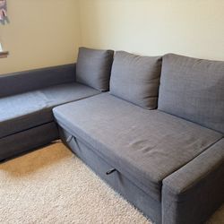IKEA Sectional Couch with pull out bed