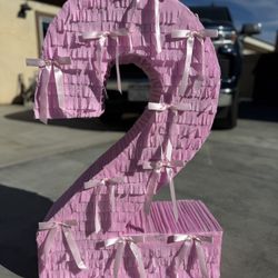 Bows Number 2 Pinata 