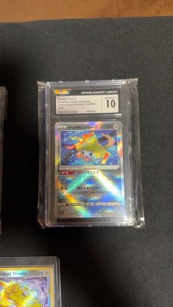 Pokemon Slabs English & Japanese