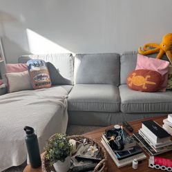 L Shaped Couch Gray