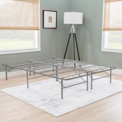 Queen bed Metal folding bed frame/ platform
