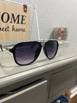 Carrera Aviator Sunglasses Black Silver