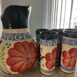 Mexican clay pottery