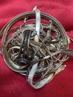 4 Troy Ounces (124.81 Grams) 925 Sterling Silver Scrap Jewelry Lot – Tested