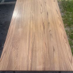 Kitchen Dinning Room Table Wood Rustic Modern Contemporary 