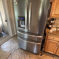 Whirlpool stainless steel French Door Refrigerator 