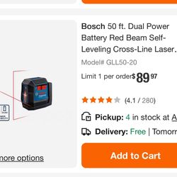 Bosch 50 Ft Laser Level