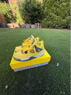 jordan 4 new lightning mens 8