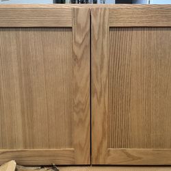 Wall Cabinet 36” W x 24”H x 24”D; 2 doors 1 shelf