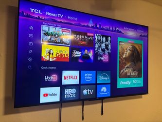 Smart tv 50in