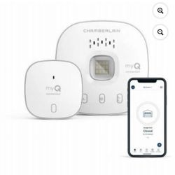 Chamberlain myQ-G0401 Wi-Fi Smartphone Garage Door Opener Control  - Wireless Garage Hub and Sensor with Wi-Fi & Bluetooth - Smartphone Controlled