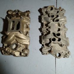 Chevy Duel Quad Intake Manifold