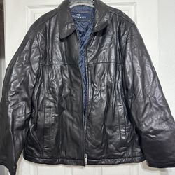 Men’s Dockers Leather Coat