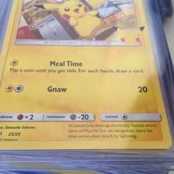 Pikachu Non Holo Pokemon Cards Lot Of 25