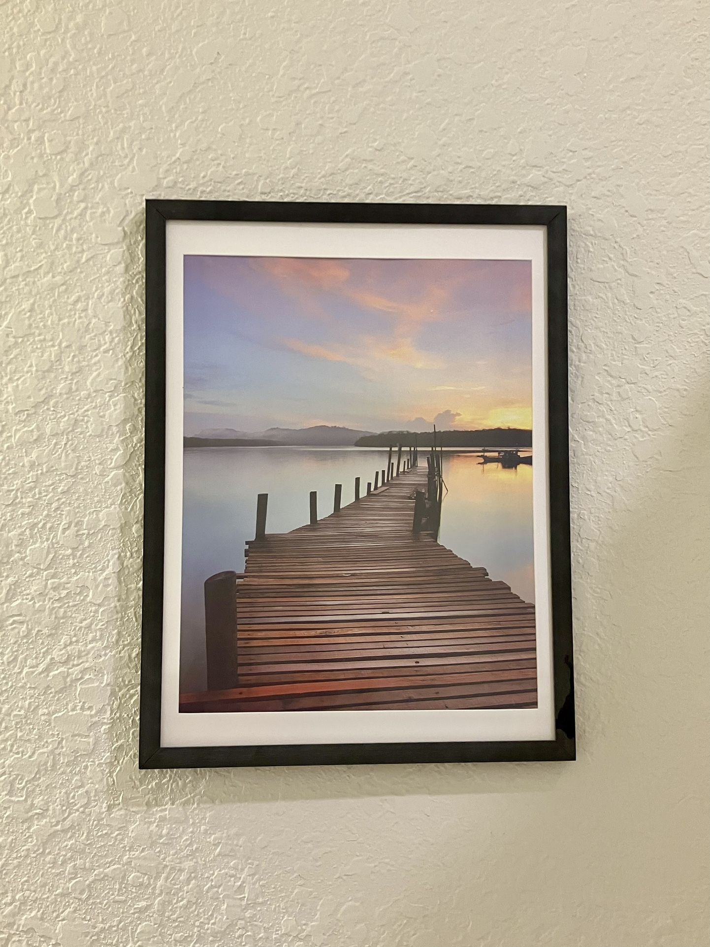 Framed Sunset Photo