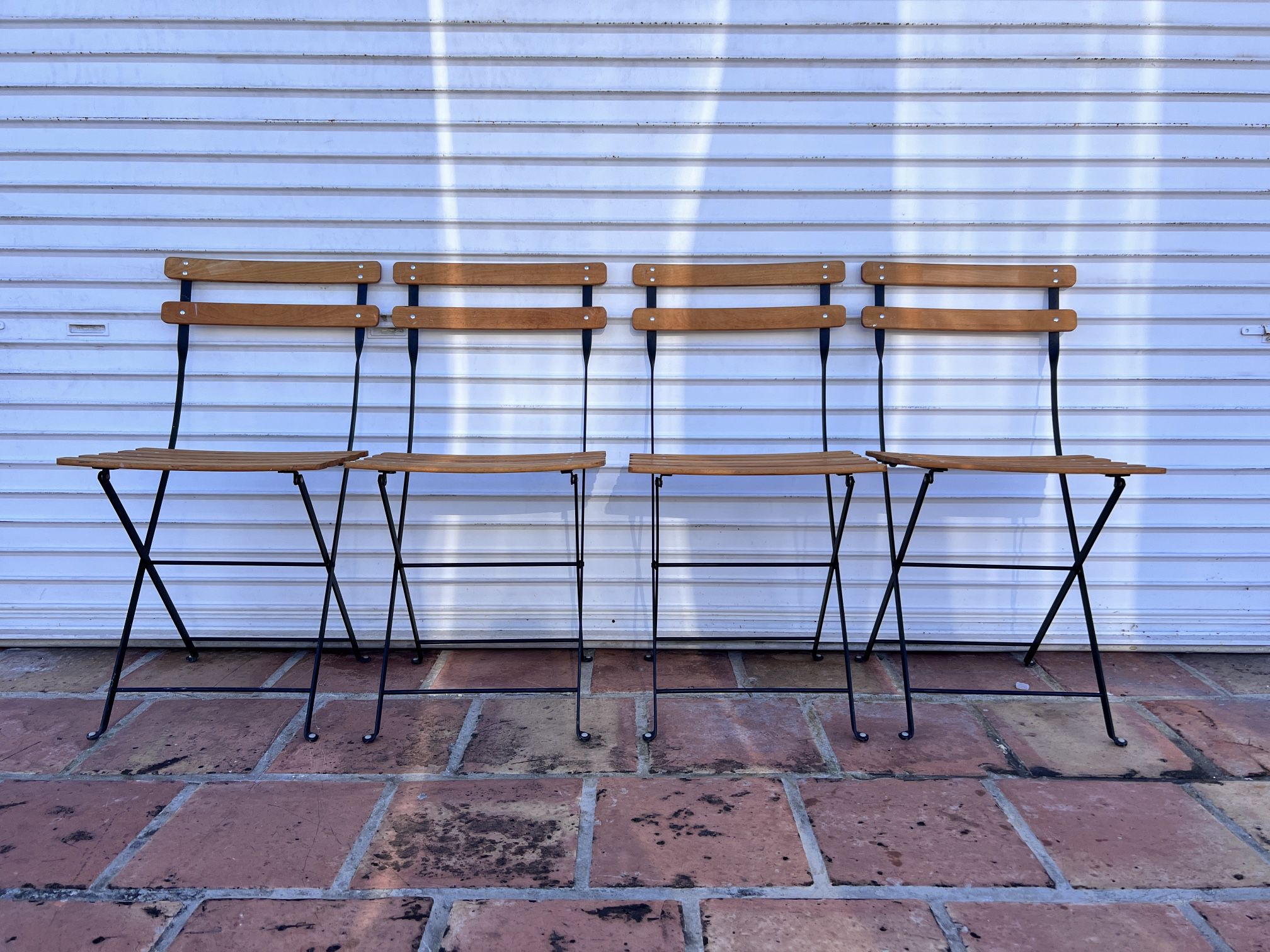 French Floding Bistro Chairs 
