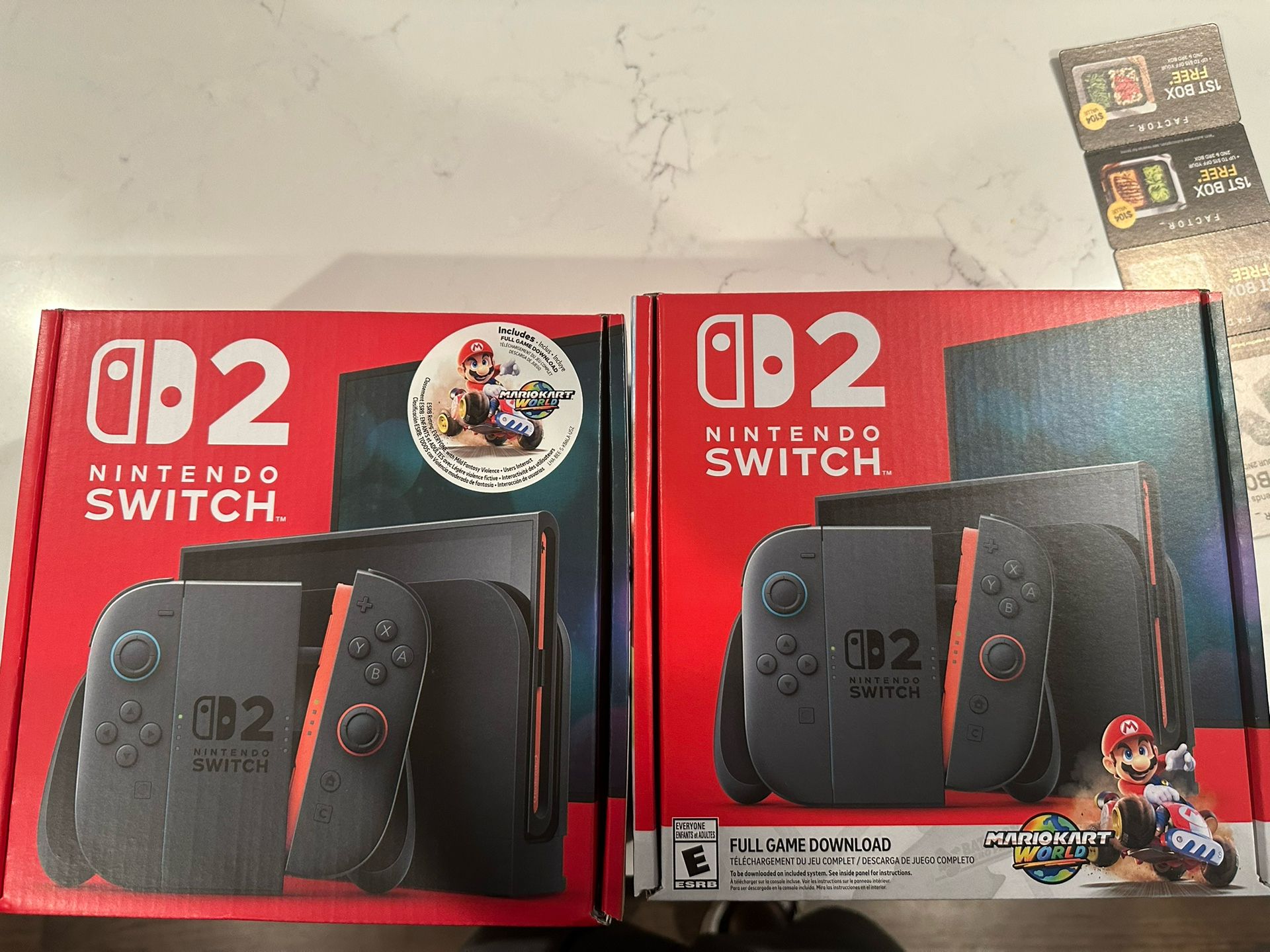 Brand New Nintendo Switch 2 Mario Kart World Console Bundle IN HAND SHIPS NOW