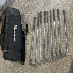 Rawlings Precision Cast Big Stick ‘LEFTY’ ‘Irons & Putter only’ Golf Clubs - Bag included