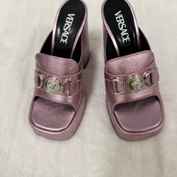 VERSACE PLATFORM HEELS 