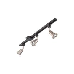 Lithonia Lighting LTIKFLRM LED Series Track Kit 3-Light 44-in Brushed Nickel Dimmable LED Step Linear Track Lighting Kit