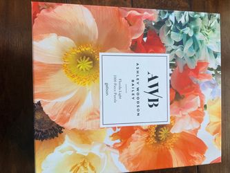 Floral 1000 piece jigsaw puzzle never opened