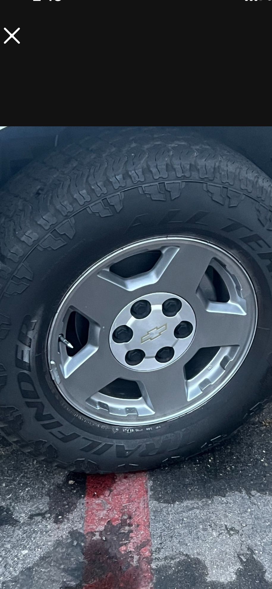 17 Inch Chevy Rims