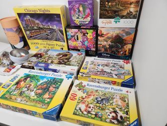 12pcs Jigsaw Puzzle Lot