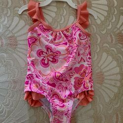 Flowers Tony Bahamas Infant Swimsuit 🩱 🏊‍♂️  Size 12 Months. 