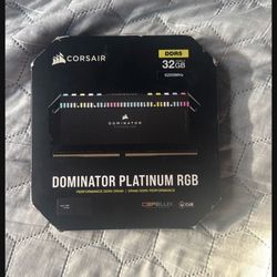 Corsair Dominator Platinum RGB 32 GB (2x16GB) DDR5 DRAM 6200MT/s