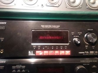 Sony hdmi surround sound receiver