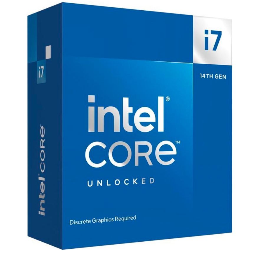 Intel Core i7-14700KF - Core i7 14th Gen 20-Core (8P+12E) LGA 1700 125W None Integrated Graphics Desktop Processor - Boxed - BX700KF