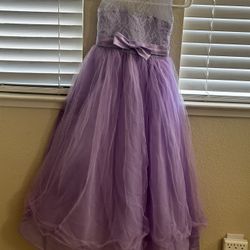 Pretty Purple Dress Size 8-9 